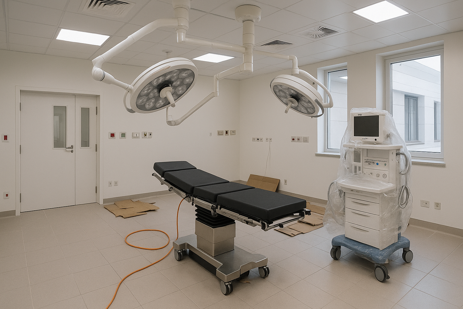 Krankenhausausrüstung im Nahen Osten